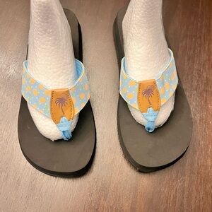 Jellypop Ruthie Lemon Flip Flops
